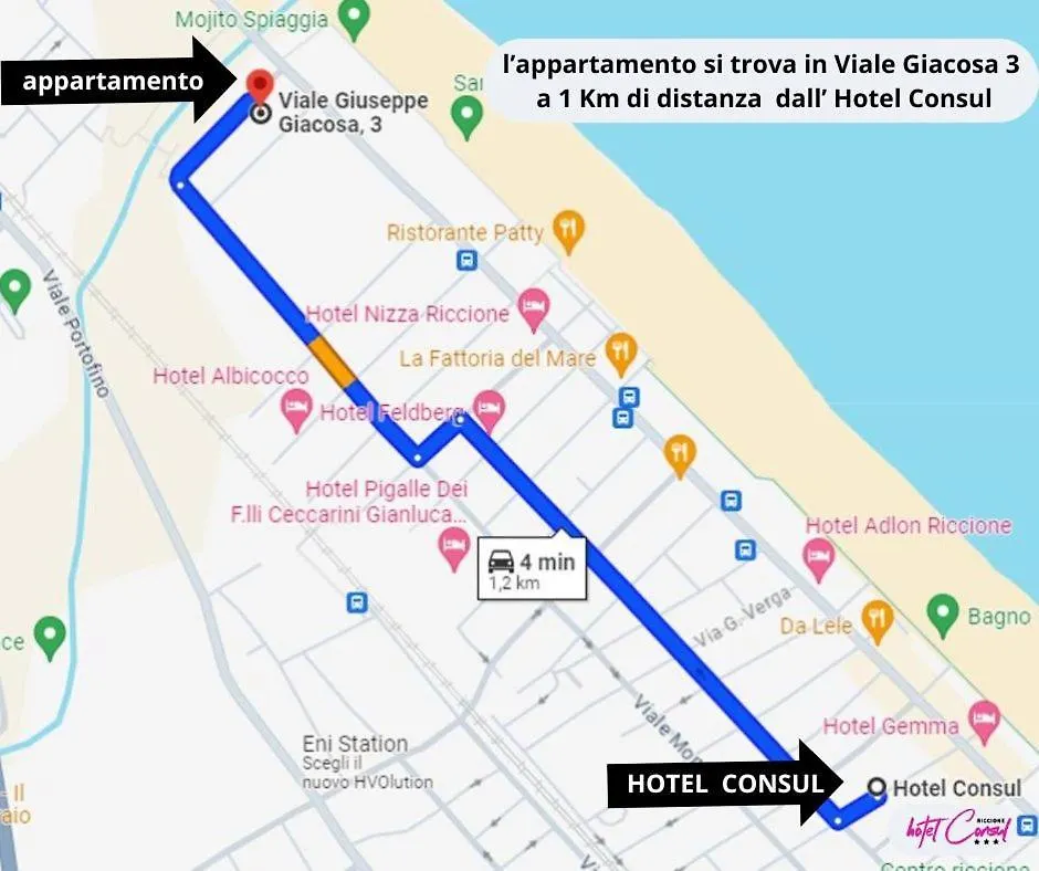 Hotel Consul - Family Hotel Riccione 3*,